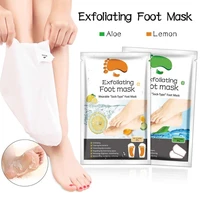 2pcsset exfoliating foot mask socks for pedicure socks for feet peeling foot mask health care skin care feet dead skin removal