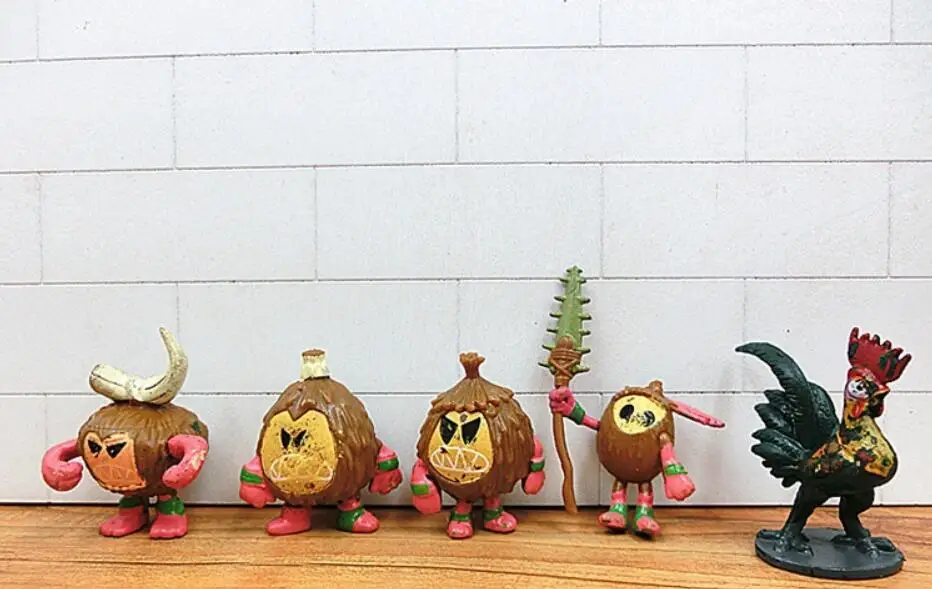 Мультфильм Моана принцесса Легенда Vaiana Мауи главный Tui Тала Heihei Pua фигурку Декор