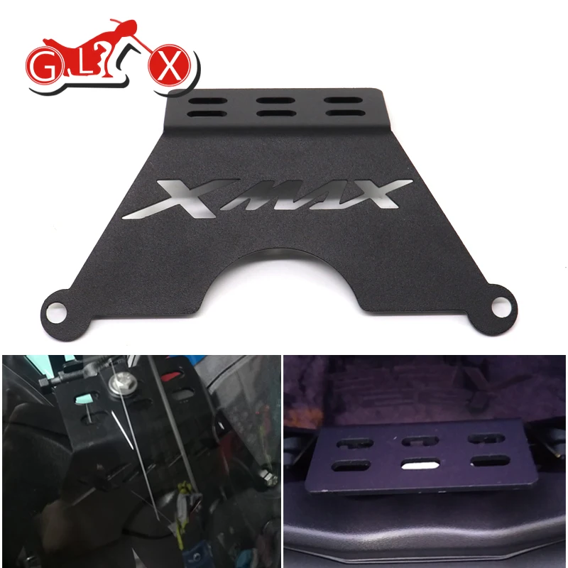 

For YAMAHA XMAX300 XMAX250 XMAX 300 250 Accessories Stand Holder Smartphone Phone Holder Stand GPS Navigator Plate Bracket