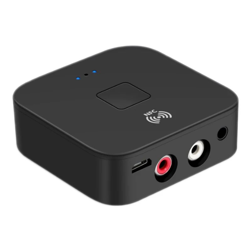 B11 Беспроводной музыкальный Bluetooth ресивер 5 0 o адаптер 3 мм Джек и 2RCA Порты разъёмы
