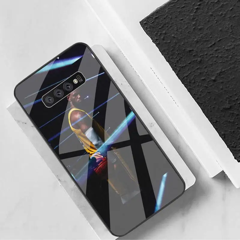 

Le-Bron Jomes Phone Case Tempered Glass For Samsung S6 7 8 9 10 20 Plus Ultra Note8 9 10 10pro