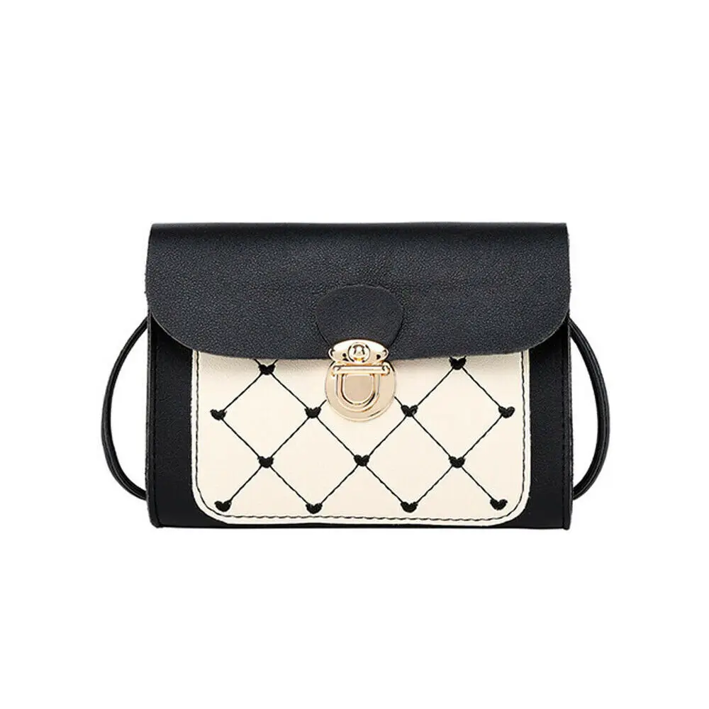 2019 модная трендовая женская маленькая сумка из искусственной кожи через плечо