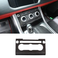 dry carbon fiber car interior center console ac panel frame cover car accessories fit for land rover range rover sport 2014 2017