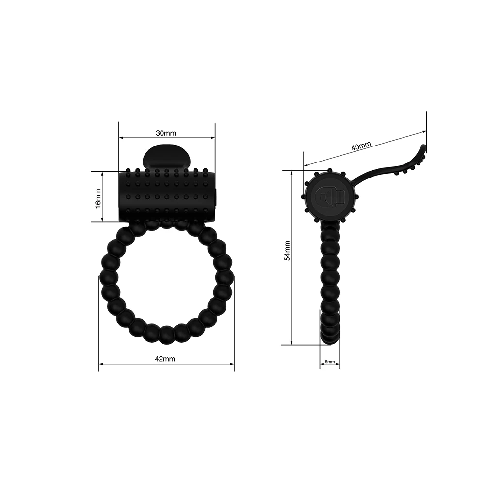 Силиконовые вибраторы-Кольца для пениса вибрирующие кольца члена Стимуляция