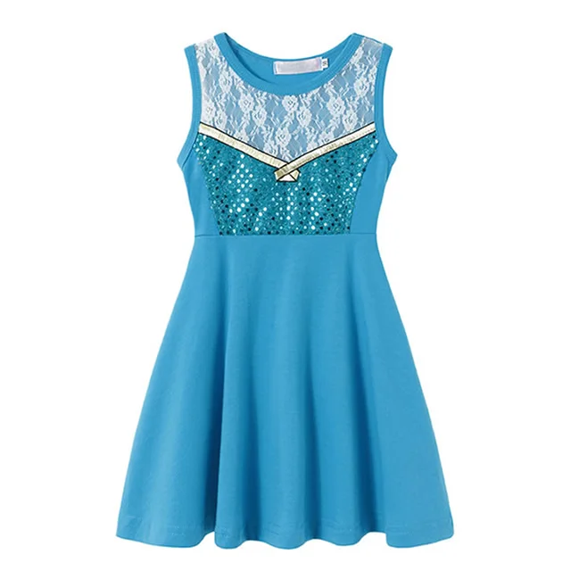 Elsa Dress Игрушки для девочек история 4 древесные платья костюмы "Микки" Необычные Belle наборы Нэнси платье Минни Принцесса Snow Белоснежка Эльза Анна Одежда - Цвет: Elsa Dress