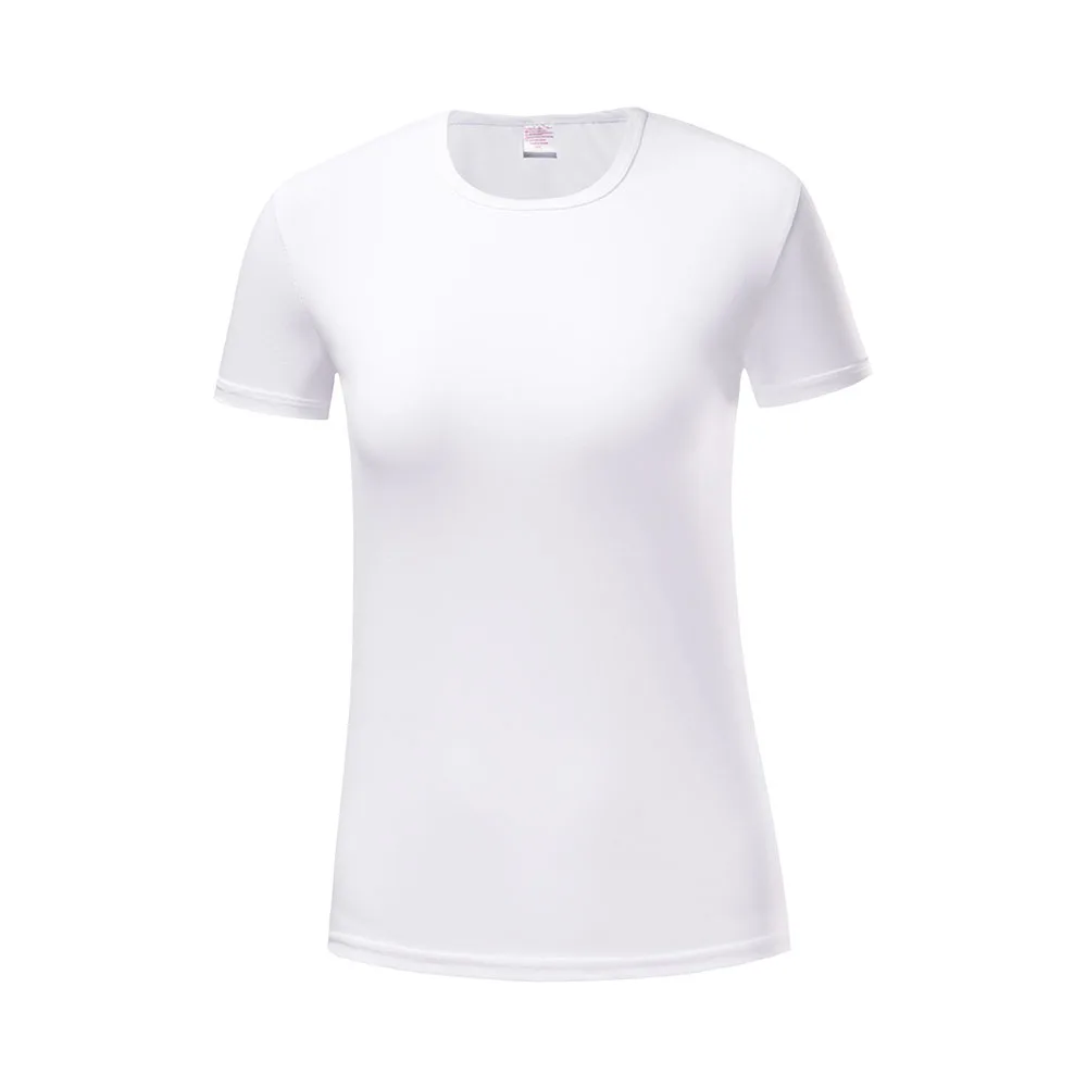 

Modal Fibre T-Shirt O-Neck Short Sleeves for Girls Women White