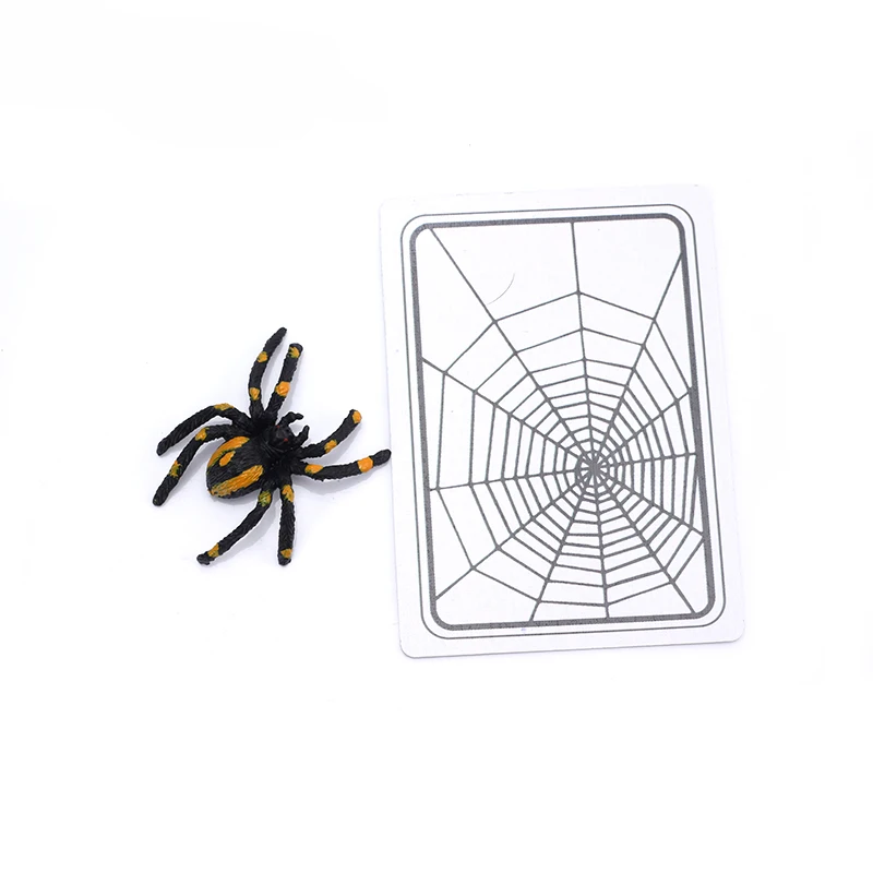 Spider And Net Magic Trick The Web Cards Props Tricks Toys Magician Gimmick Illusion | Игрушки и хобби