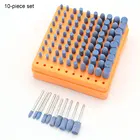 Набор из 10 Dremel электроинструментов, электрический шлифовальный камень, Аксессуары Dremel, Шлифовальная головка, Шлифовальная головка, монтажный камень