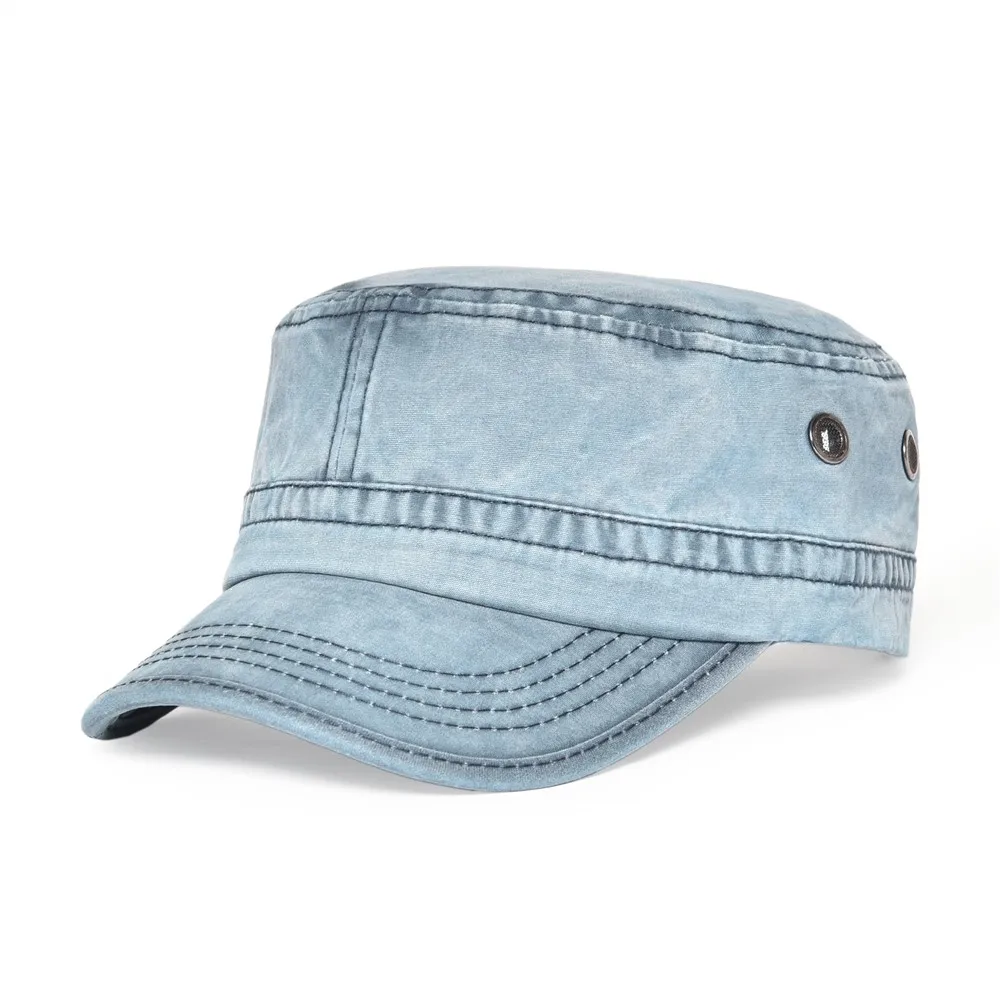 Мужская и Женская шляпка VOBOOM Стильная хлопковая армейская в стиле милитари с