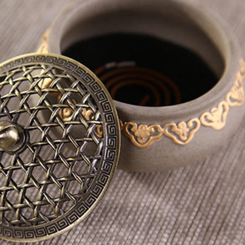 Керамическая горелка для благовоний сандалового дерева домашняя чайная