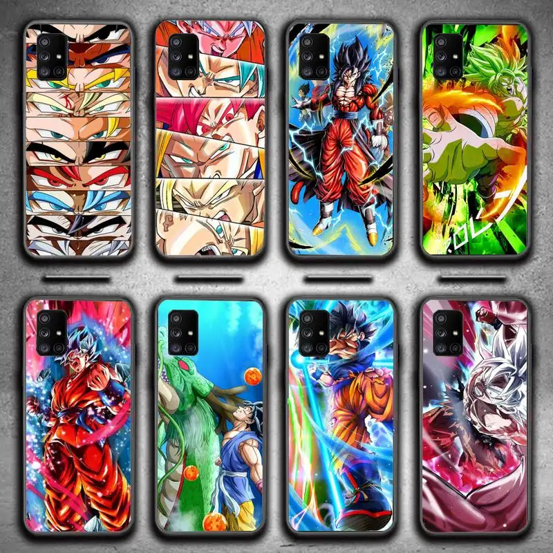 

Dragon Super Sun Ball Phone Case for Samsung A6 A6S A530 A720 A750 A8 A9 A10 A20 A30 A40 A50 A70 A10S A20S A51 A52 Plus 5G cover