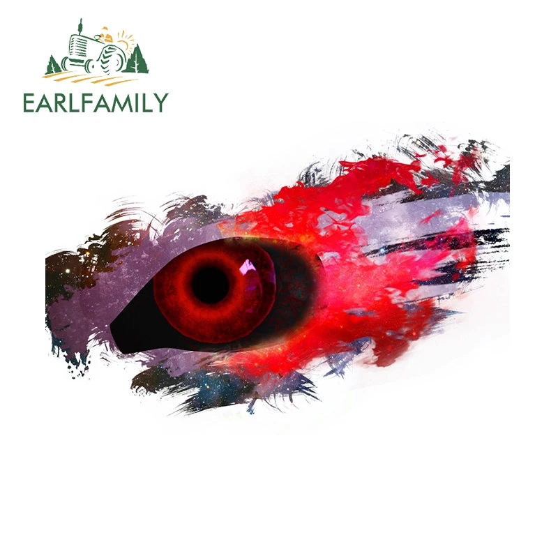 

EARLFAMILY 13 см x 8,8 см для «Токийский Гуль глаз», графика, аксессуары для автомобиля, ноутбук, мотоцикл, наклейка, украшение