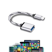 type c usb c 3 1 male to usb 2 0 type a female otg converter adapter cord cable phone accessories