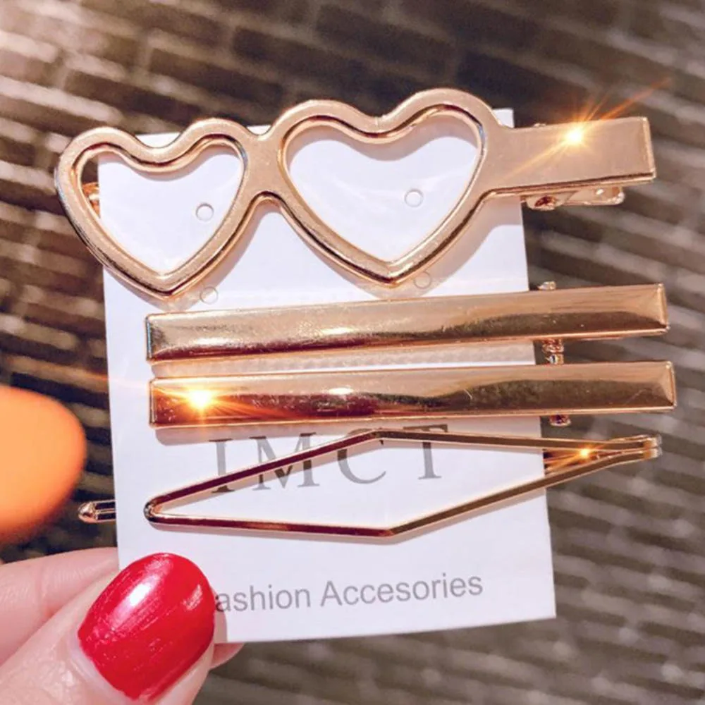 

3Pcs/Set Women Pearl Metal Hair Clips Bobby Pin Barrette Hairpin Hair Styling Accessories Tools Headdress New Arrival