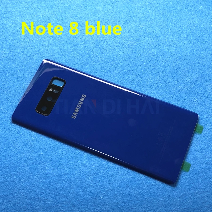 Задняя панель из стекла для Samsung Galaxy Note 9 N960 N960F 8 N950 N950F N950FD|Корпусы и рамки