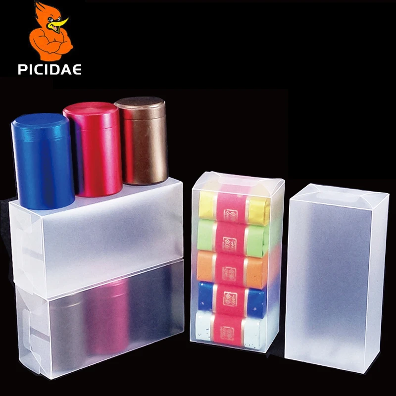 Pvc Frosted Display Gift Box Translucent Plastic Souvenir Packing Electronic Candy Cosmetic Accessories Baking Jewelry Tea Toy | Дом и сад