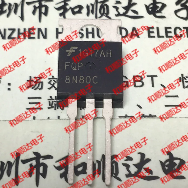 

5PCS/Lot FQP8N80C TO-220 800V 8A