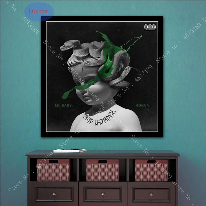 Новинка 2020 художественный музыкальный альбом Rap Singer Star Lil Baby My Turn плакат печать на