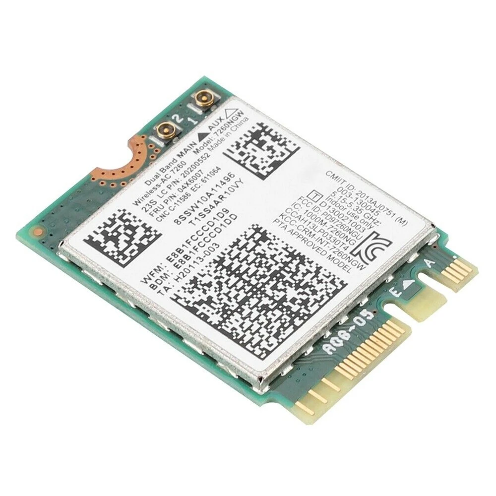 Сетевая карта для Lenovo Thinkpad Intel Dual Band Wireless AC 4 Card 7260NGW 20200552 | Компьютеры и офис