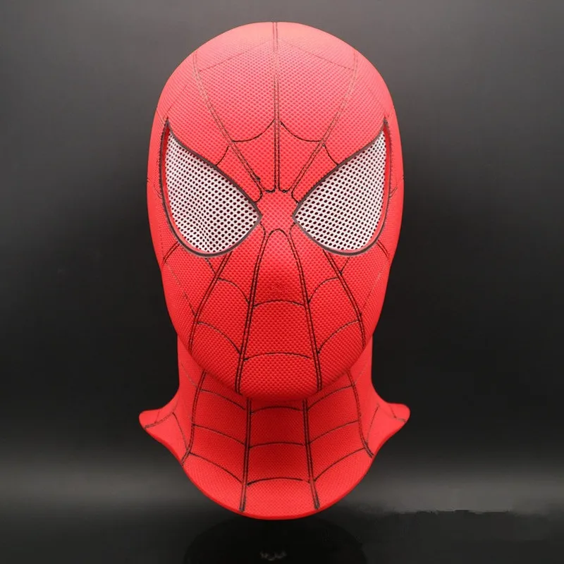 Маска Человека паука из латекса реквизит для Хэллоуина Мстители война