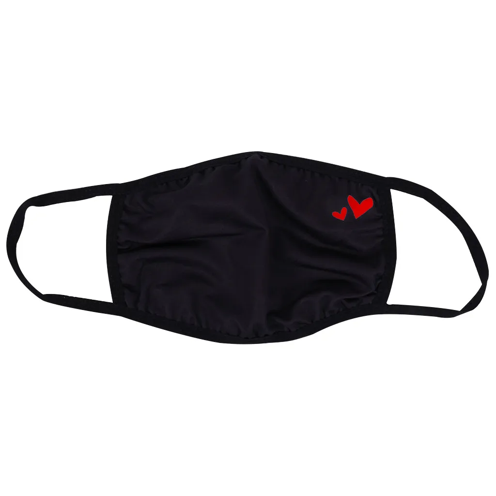 1 шт. маска черный Моющиеся Многоразовые эластичный ушной защитные ветрозащитный