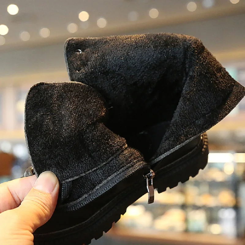 Ботинки для девочек новинка 2020 осенне зимние сапоги мальчиков детская обувь