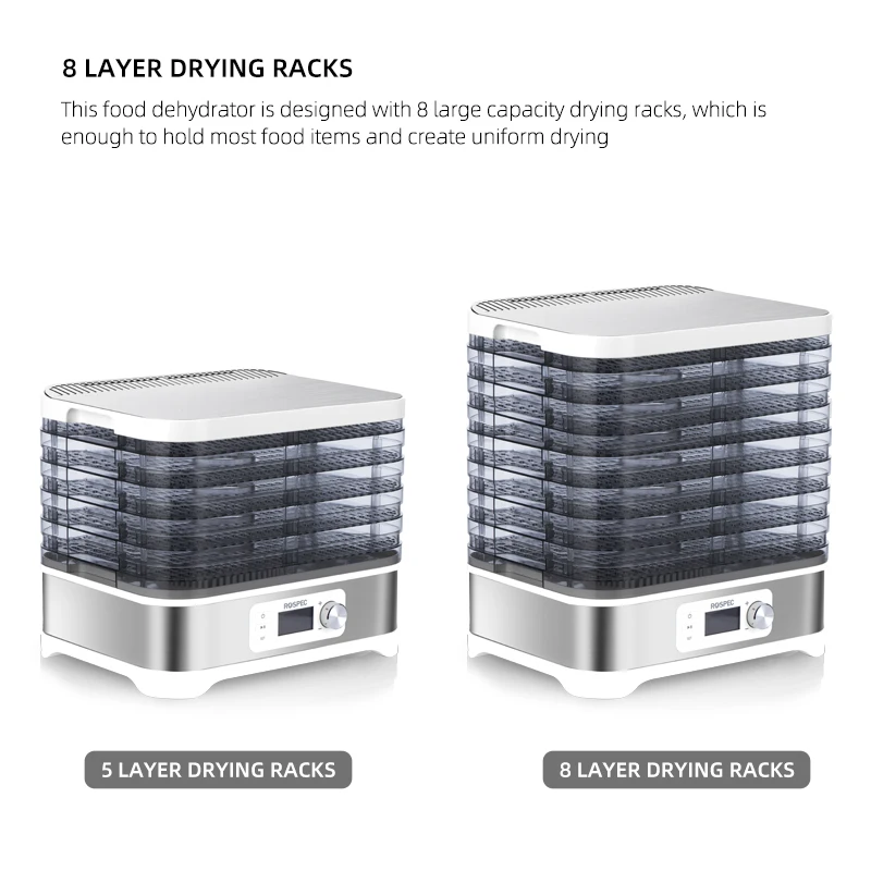 Сушилка для фруктов мяса 4 слоя сетка пищевые лотки размер 29 0 см х 23 5 1 | Бытовая