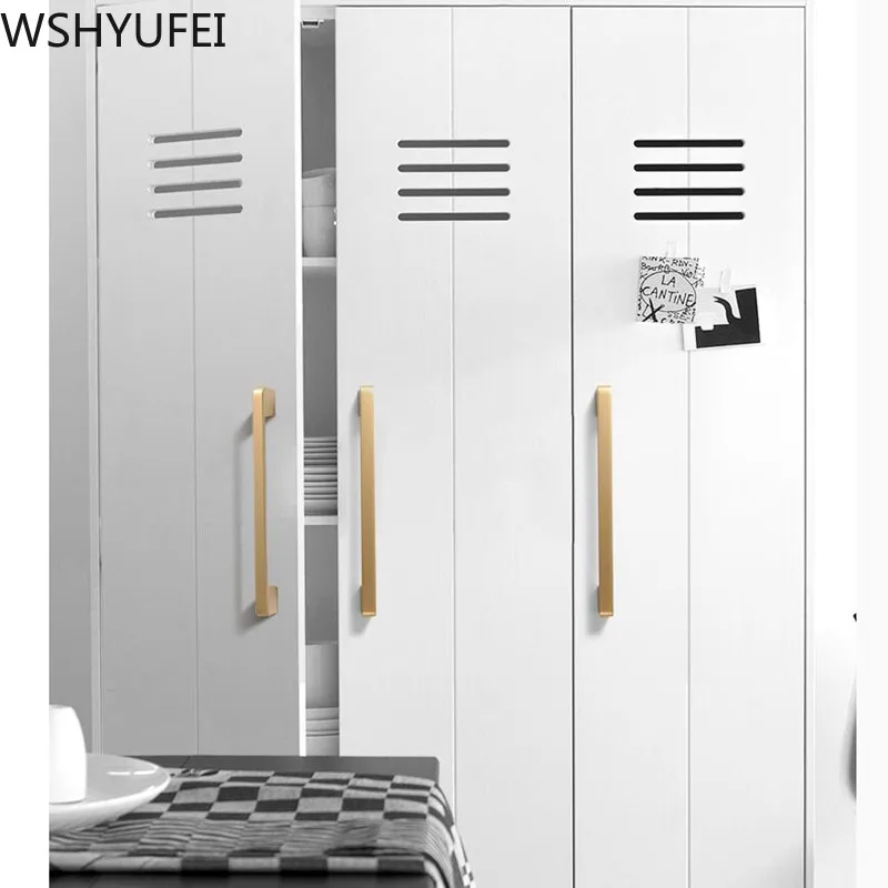 Ручка для шкафа из сплава золотого и черного цвета|Ручки шкафа| |