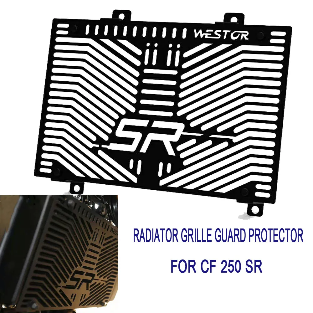 

Motorcycle Radiator For CF MOTO 250 SR Grille Guard Protector Grill Protective Cover CF 250SR