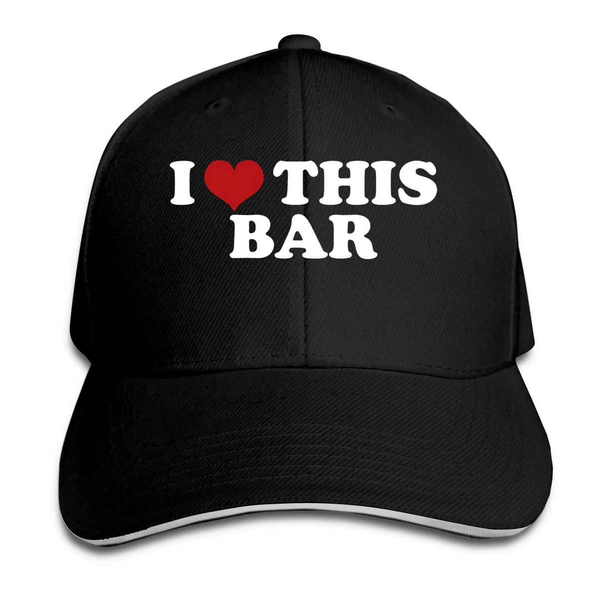 

I Love This Bar Hat Baseball Cap for Men Women Fashion Adjustable Sun Hat