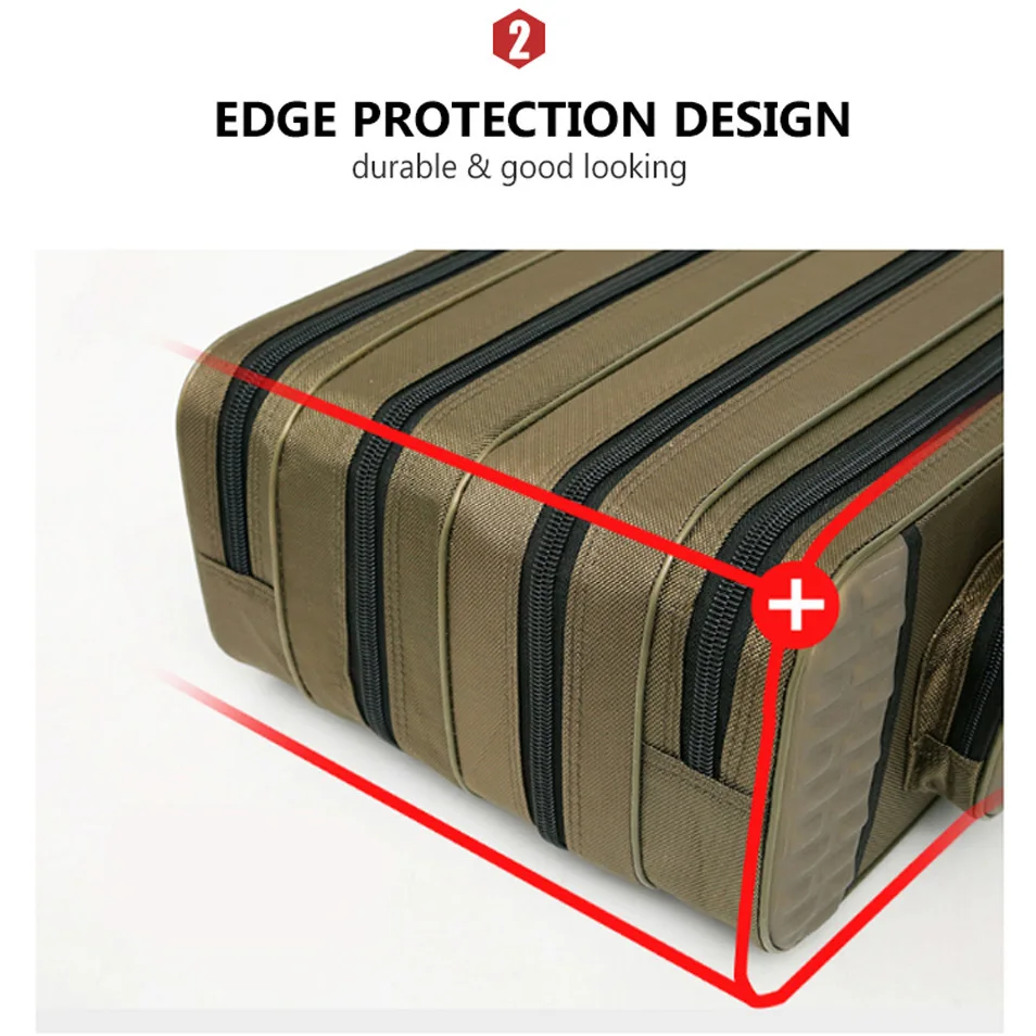 Сумка для рыболовных снастей 2/3/4 слоя водонепроницаемая | Спорт и развлечения