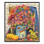 Великолепная ваза, штампованная Вышивка крестиком, наборы, предварительно напечатанная ткань, рукоделие, вышивка, посылка 11CT 14CT, сделай сам, ремесла, домашний декор