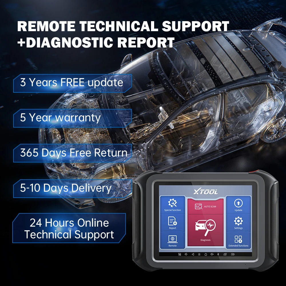 XTOOL D9 Pro OBD2 All System Bidirectional Scan Diagnstic Tools ECU Coding Active Test For VW/BENZ/BMW Online Programmer |