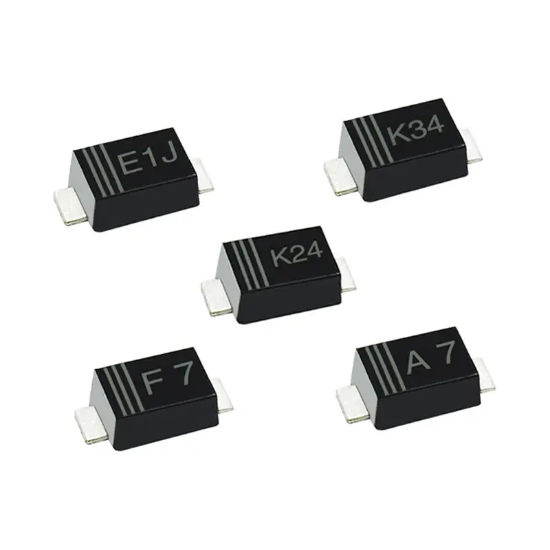 100 шт. SMD Шоттки барьер Выпрямитель Диод 2A 20-100 в RBR1MM40A SOD4001 D1 DFLS240L-7 DSK26 K26 ES2J S4 SOD-123FL |