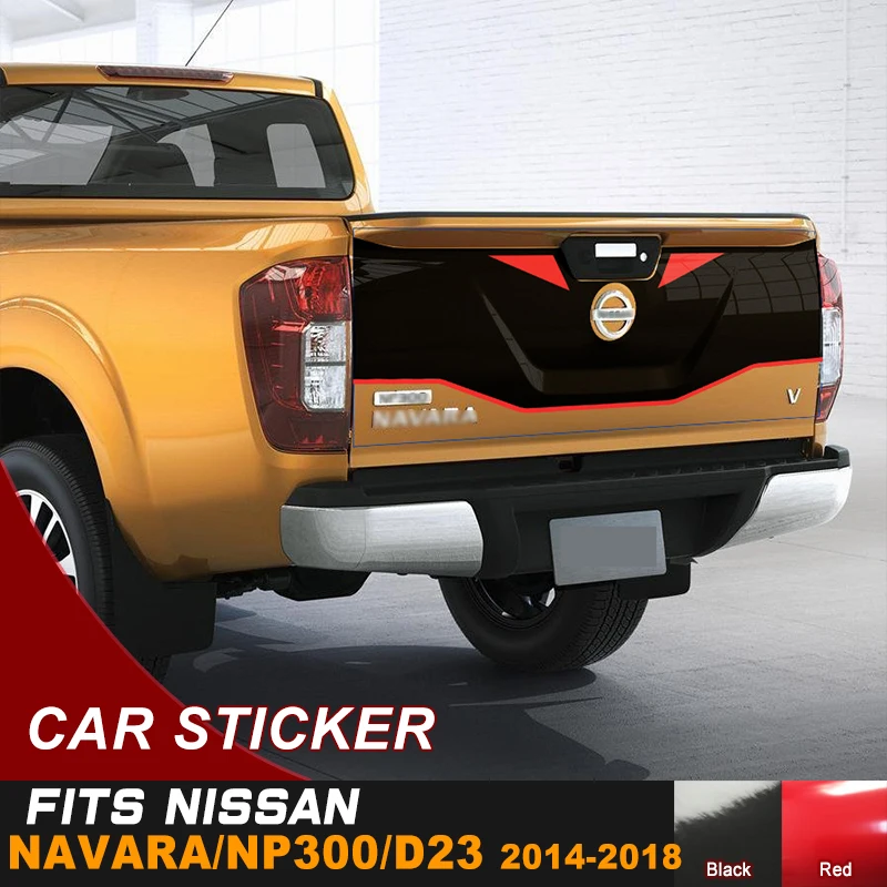 Наклейка для задней двери 4 на наклейка крутая виниловая графическая nissan navara np300
