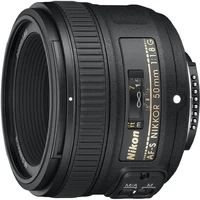 USED Nikon AF-S Nikkor 50mm f 1 8G Lens with UV