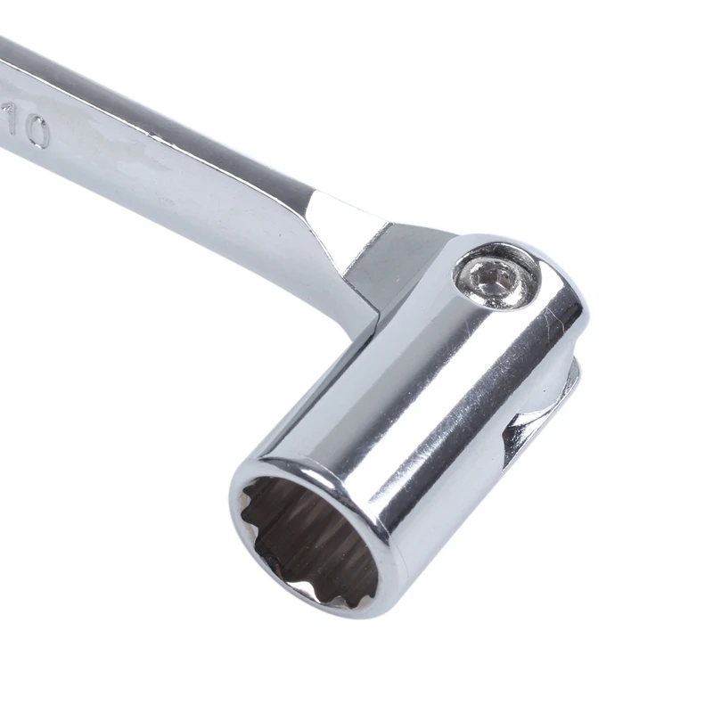 

Stainless Steel Flex-Head Open End Wrench Combination Spanner 10mm