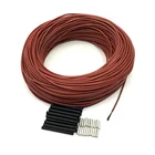 Низкая стоимость углеродный теплый напольный кабель из углеродного волокна нагревательный провод электрическая Горячая линия Новый инфракрасный нагревательный кабель