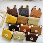 Детские рюкзаки, детская сумка, 3D Медведь, для мальчиков и девочек, милый Принт животных, дорожные сумки, игрушки, подарки, Детская сумка