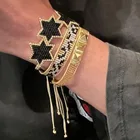 XUXI женский индивидуальный браслет, японский Плетеный бисер, модный регулируемый браслет-цепочка в стиле бохо, S208