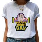 Женская футболка с принтом Базз Лайтер, с принтом История игрушек, летняя повседневная футболка в стиле хип-хоп, модная свободная футболка унисекс