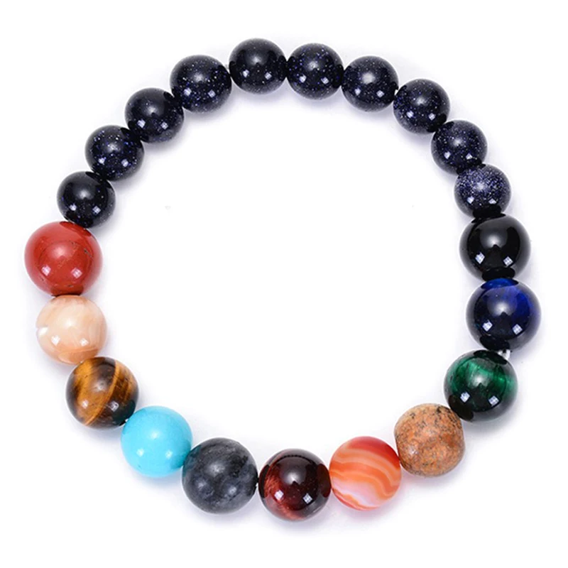 Планетарные браслеты браслет космической галактики солнечная система звеньевая