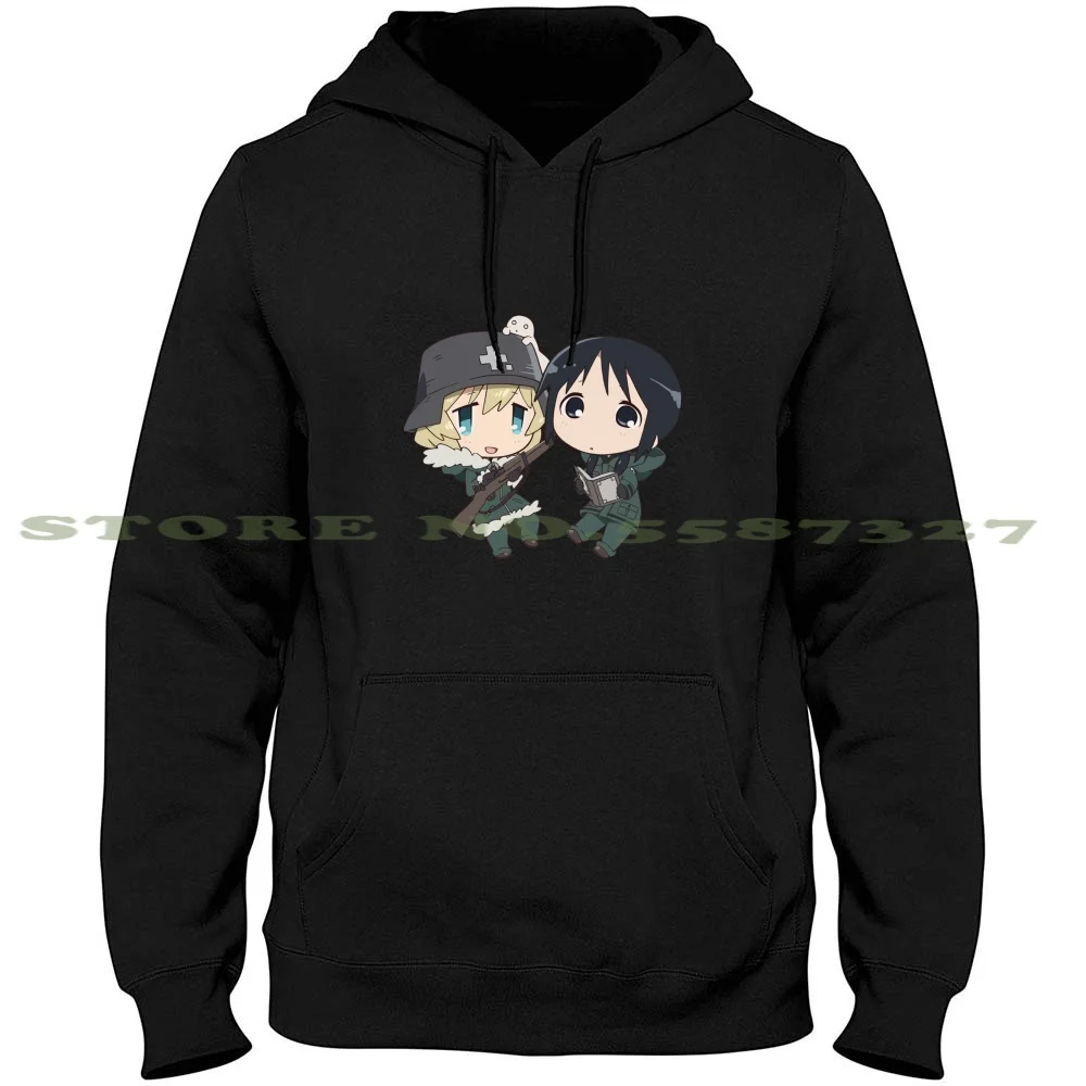 

Yuuri And Chito - Girl'S Last Tour Hoodies Sweatshirt For Men Women Yuuri Chito Girls Last Tour Shoujo Shuumatsu Ryokou Anime