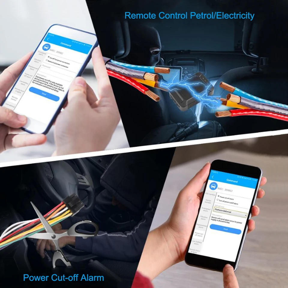 Concox роскошная версия X3 автомобильный gps-трекер с двухсторонним детектором