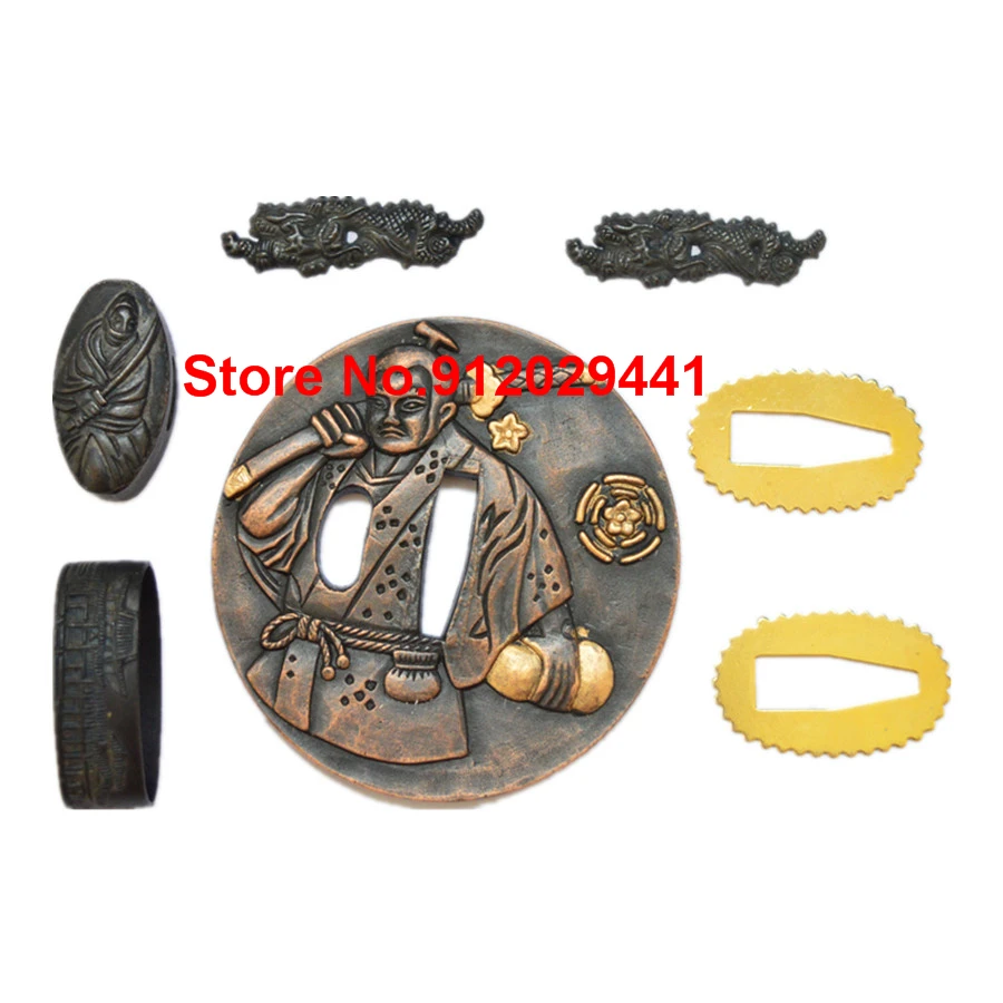 Набор аксессуаров из сплава Guard warrior Tsuba для японских фотоаксессуаров