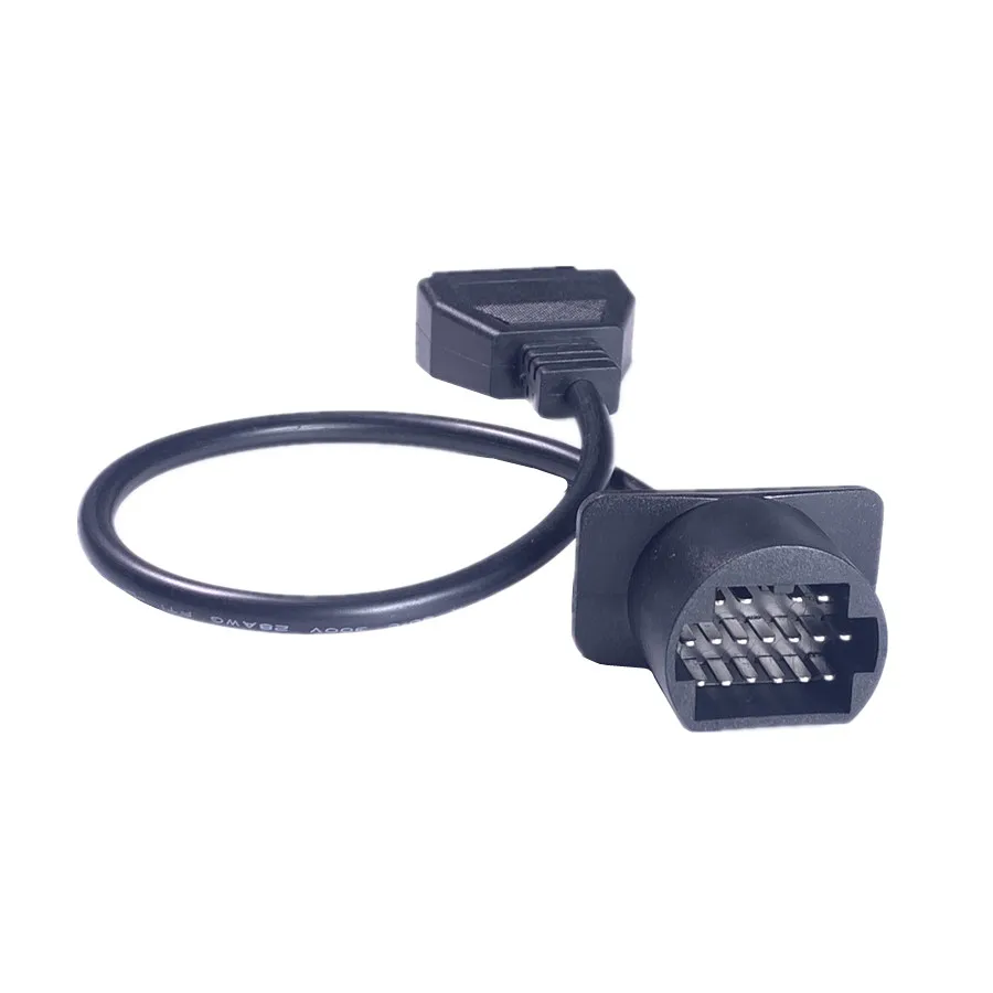 Хорошее качество Ma zda 17 Pin штекер к OBD OBD2 OBDII 16 Контактный гнездовой автомобильный