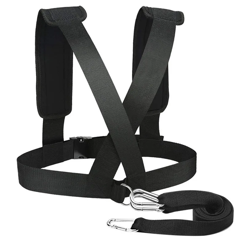 

Fitness Sled Harness Workout Harness Exercise Speed Trainer With Pull Strap Crossfit Yoga Rubber Belts For Resistance Training