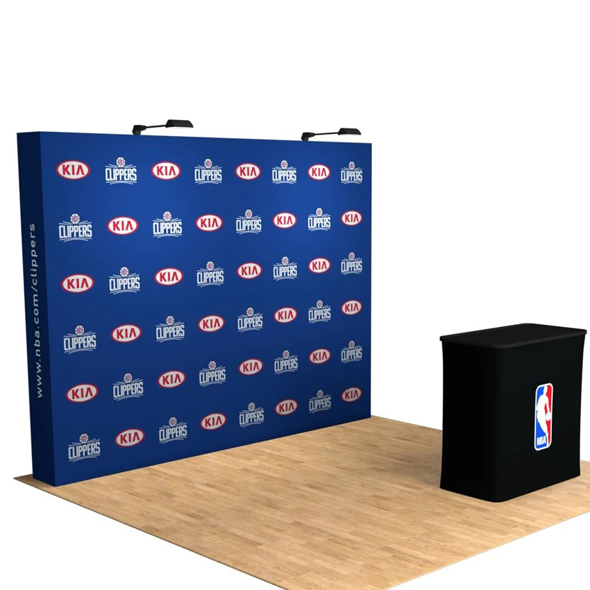 Пользовательские графическая печать на Натяжной ткани для 10 футов всплывающие