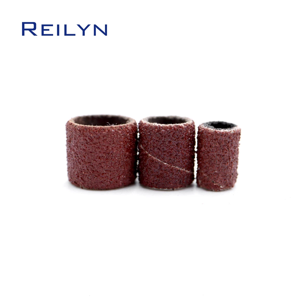 30 pcs per pack abrasive sand paper ring wheel grinding bits polishing roller peeling | Инструменты