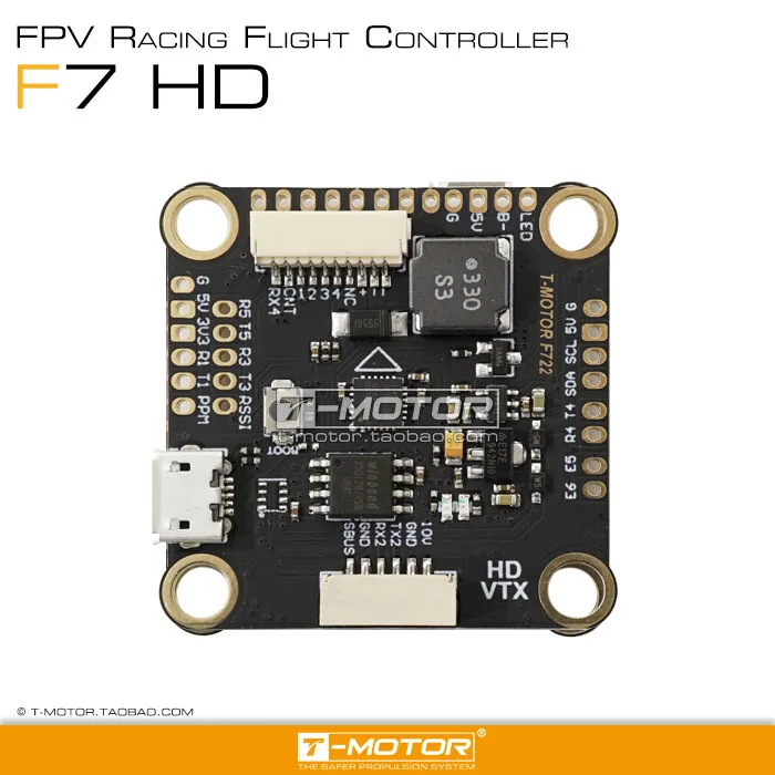 F7 DJI HD FC T-MOTOR Tmotor F4 F7 HD Контроллер полета комбо стек F45A V2 F55A PRO II 6S 4 в 1 ESC FPV гоночный Дрон Квадрокоптер мультиротор - Цвет: F7 DJI HD FC